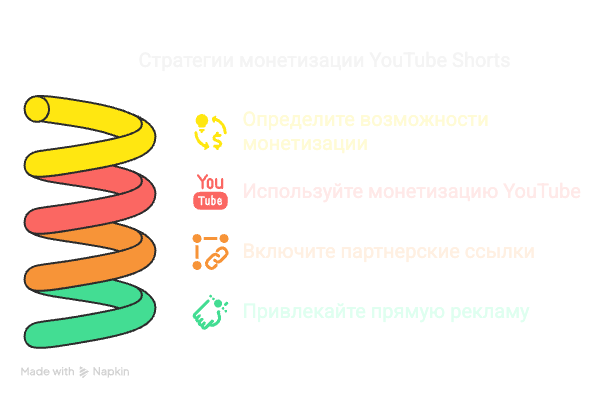 способы заработка на shorts
